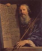 Moses with th Ten Commandments Philippe de Champaigne